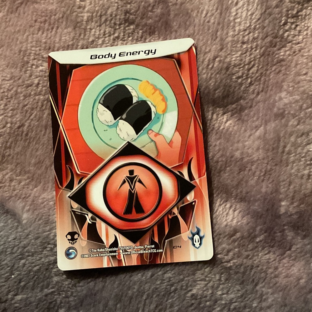 Body Energy Trading Card 2007 C4
